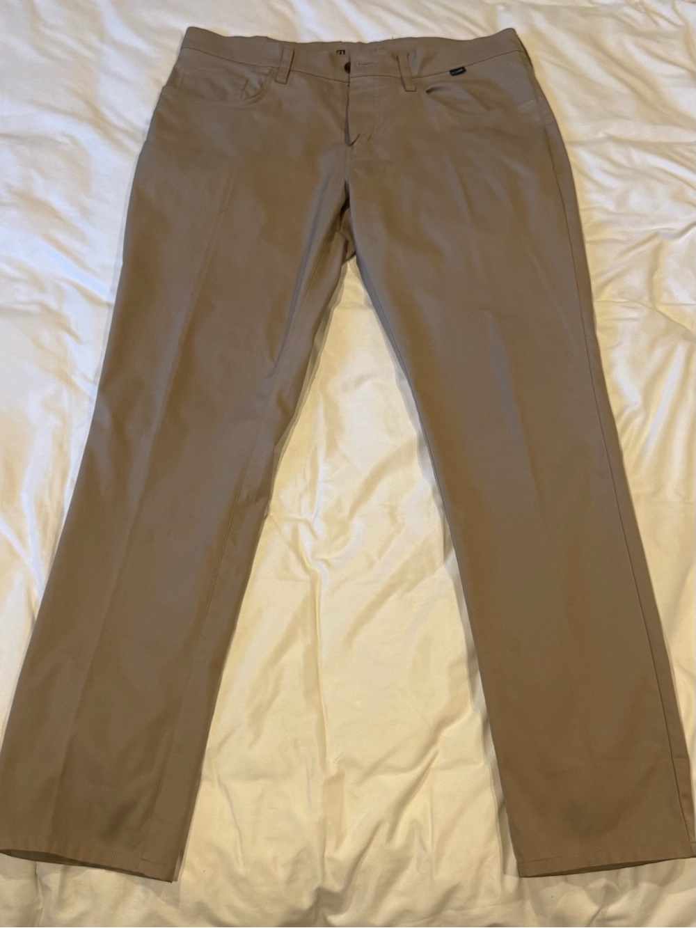 Travis Mathew Men's Tan Performance Chinos